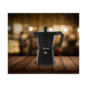 MAQUINA P/CAFÉ EXPRESO Y MOKA 6 TAZAS C/NEGRO WCCF000106CBK WH-web