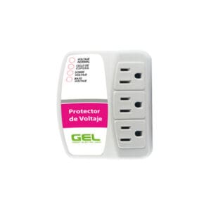PROTECTOR DE VOLTAJE CON 3 SALIDAS 15A 120V. CE GE-PDV08A GEL-web