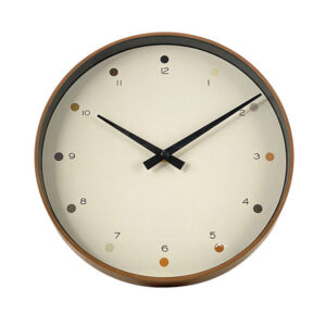 RELOJ DE PARED REDONDO A BATERIA 30.5X4.5X30.5CM 423-210611 NOR-web