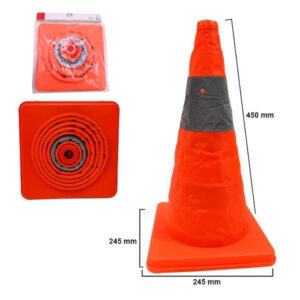 CONO DE SEGURIDAD 245X245X450MM RETRACTIL CP016 LAF-web