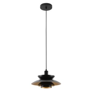 LAMPARA COLGANTE E27 40W D13XG2CM T-20084BK 770 LIGHTS-web