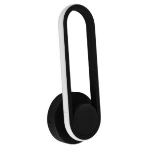 LAMPARA DE PARED LED NEGRA 12W 30K DI-44-BK-30K-Z KASALIGHT-web