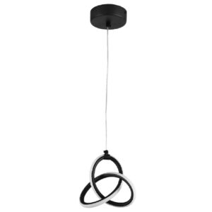 LAMPARA COLGANTE LED NEGRA 10W 30K DI-48-BK-30K-Z KASALIGHT-web