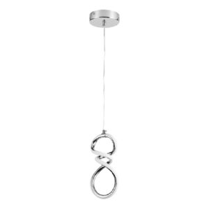 LAMPARA COLGANTE LED CROMADA 10W 30K DI-52-CH-30K-Z KASALIGHT-web