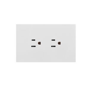 TOMA DOBLE 3-POLE 110V/10A WH GE-TC500A-WH GEL-web
