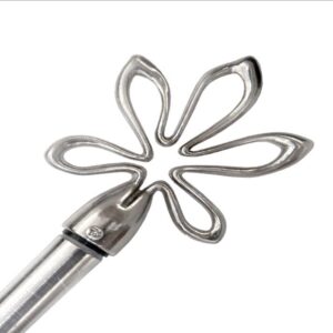 RIEL DE CORTINA ACERO PULIDO 86"-120" 6249-BSTEEL KEN-web