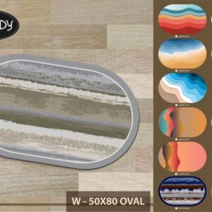ALFOMBRA DE COCINA 50X80CM SURTIDO W-50X80OVAL KEN-web