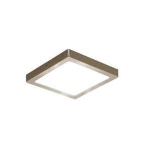 PANEL LED CUADRADO EMP. ACAB/NIQUEL 12W 7" 6.4K 720LM NX31013BDLS1 LAF-web
