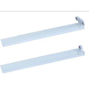 LUMINARIA STRIP FLAT SOBREP. PARA  1 TUBO LED 24" 6.5K 61512050A ILUKON-web