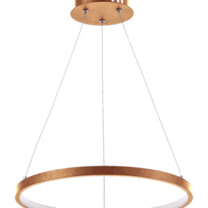 LAMPARA COLGANTE LED BRONCE 25W 3K DI-150-BRS-30K-Z KASALIGHT-web