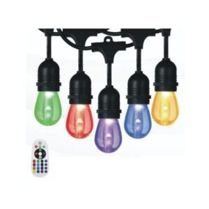 EXTENSION LED RGB EXT. 20PIES 10XE27 0.3W C/BOMBILLOS 00084KIT-RGB ILU-web