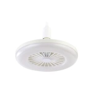 ABANICO C/FOCO LED BASE E27 24W 85LM 6500K MOTOR 4.5W LED8037F-65K ILU-web