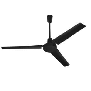 ABANICO INDUSTRIAL DE TECHO 56" 65W 110V 60HZ GE-55006BK LAF-web