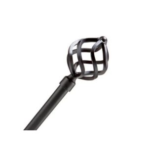 RIEL PARA CORTINA 86''-120" 9638-BLACK KEN-web