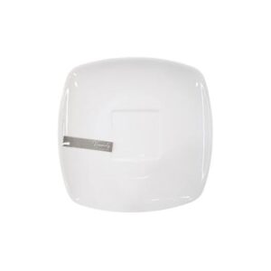 PLATO CUADRADO DE PORCELANA 6" BLANCO 303702 KEN-web