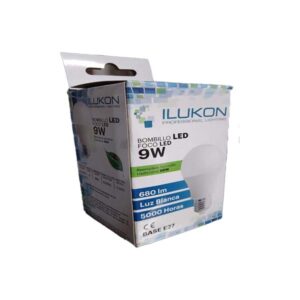 BOMBILLO LED A19 9W 6000K 15000H 95019090A / 004953 100-140V ILUKON-web
