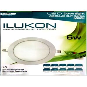 LUMINARIA DOWNLIGHT LED EMPOTRAR REDONDO 2.7 L830 100-253V 4" 6W 68083006A ILU-web