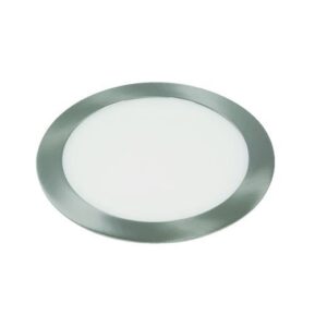 PANEL LED REDONDO SOBRE. ACAB/NIQUEL 12W 7" 6.4K 860LM NX-10180D-DL-S-1 LAF-web