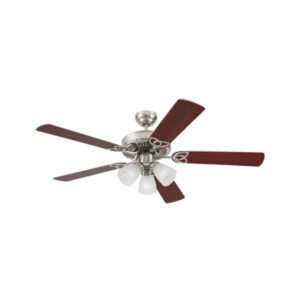 ABANICO DE TECHO VINTAGE 52" 78678 BRUSHED NICKEL FINISH WH-web