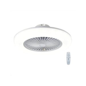 ABANICO DE TECHO LED C/LAMPARA C/CONTROL REMOTO 72W 3360LM 3000K-6000K FAN021-WH ILU-web