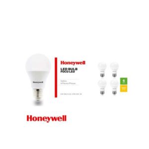 BOMBILLO LED 6W 540LM 3.0K 4PACK HW-BA19-01-4PK-6W-3K HONEYWELL-web