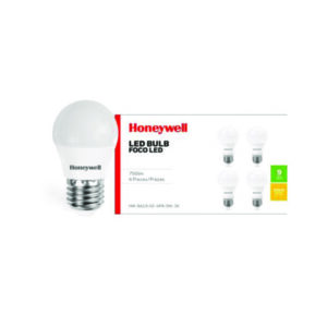 BOMBILLO LED 9W 850LM 3.0K 4PACK HW-BA19-02-4PK-9W-3K HONEYWELL-web