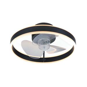 ABANICO DE TECHO LED 48W 30K,40K,65K NEGRO MATE FAN026BK ILU-web