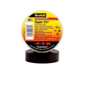 TAPE ELECTRICO NEGRO 3/4X22YDS SUPER 33 3M-web