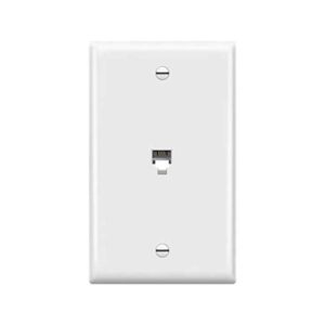 TOMA TELEFONICO DECORATIVO RJ11 ONQ 1 GANG BLANCO 26TE14W  RADIANT-web