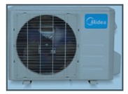 AIRE ACONDICIONADO MINISPLIT-CONDENSADOR 24,000BTU INV SEER 17 220V MAS24C2FFV1-CA MIDEA-web