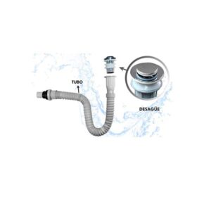 DESAGUE C/SIFON FLEXIBLE/PUSH SIF-0220 MA-web
