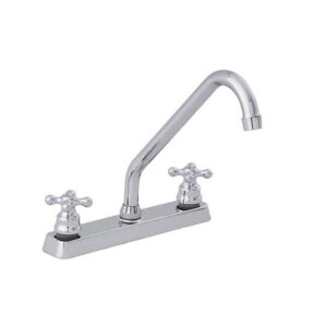 LLAVE DOBLE CROMADA PICO P/LAVATRASTO 8-CR RUGO-web