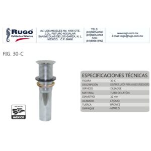CONTRA LAV.32MM S/REBOSADERO R/CORRIDA 30C RUGO-web