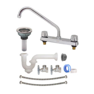 KIT P/LAVATRASTO SENCILLO C/LLAVE KIT-F8 RUGO-web