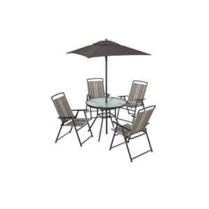 JGO D/COMEDOR LAGUNA 6 PUESTOS NEGRO M01-S2905C DIB-web