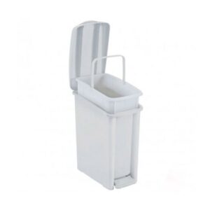 BASURERO DE PEDAL DELGADO BLANCO 10L 3980-XP RIMAX-web