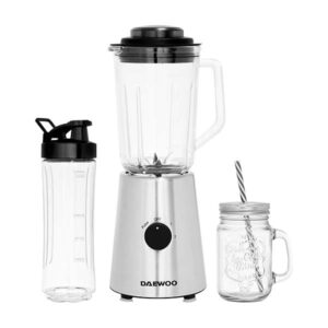 LICUADORA 3 EN 1 2 VELOCIDADES C/PLATA JARRA VIDRIO DE-3N1PB1495 DAEWOO-web