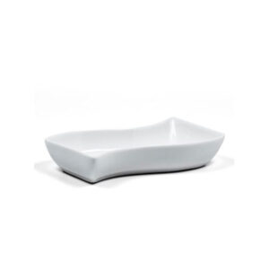 BANDEJA DE PORCELANA BLANCA 4.5" 303121 KEN-web