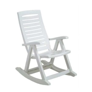 SILLA PLASTIC MECEDORA BLANCA 4810-XP RIMAX-web