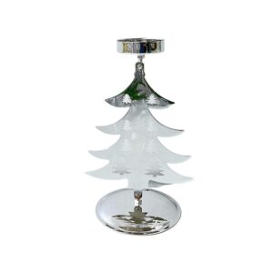 ARBOL DECORATIVO 17X10.5X8CM PLATEADA 130-4200846 SANTINI-web