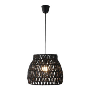 LAMPARA COLGANTE E27 100-240V D35.5X30CM T-24005BK 770LIGHTS-web