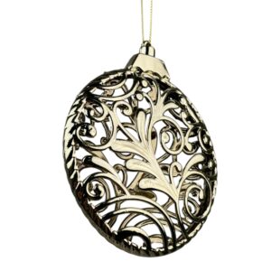 ADORNO DECORATIVO 10X2.5X12.5CM 130-4200928 DORADO SANTINI-web