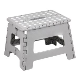 BANQUITO PLEGABLE 13" GRIS 285X215X320MM 311531 KEN-web