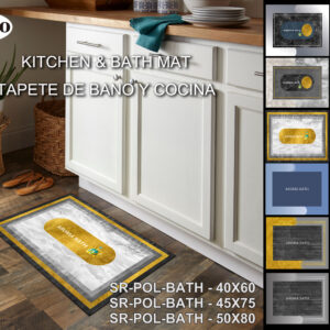 ALFOMBRA DE BAÃ¿O 50X80CM SURTIDO SR-POL-BATH-50X80 SOHO-web