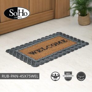 TAPETE DE ENTRADA EXTERIOR 45X75CM SURTIDO RUB-PAN-45X75WEL SOHO-web