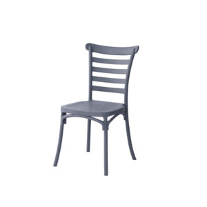 SILLA PLASTICA COLOR GRIS D43*W42*H87CM P2147-0013 KEN-web