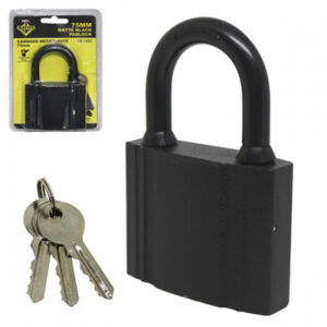 CANDADO DE 75MM COLOR NEGRO MATE  CE-1421 HUNTER-web