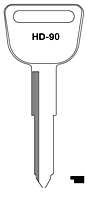 BLANCO LLAVE PARA AUTO HONDA HD-90 84060 HILLMAN-web