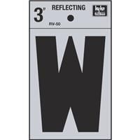 LETRA ADHESIVA REFLECTIVA "W" 3" RV-50W HYKO-web