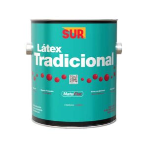 PINTURA ACRILICA TRADICIONAL BLANCA 1GAL 0280000006 SUR-web
